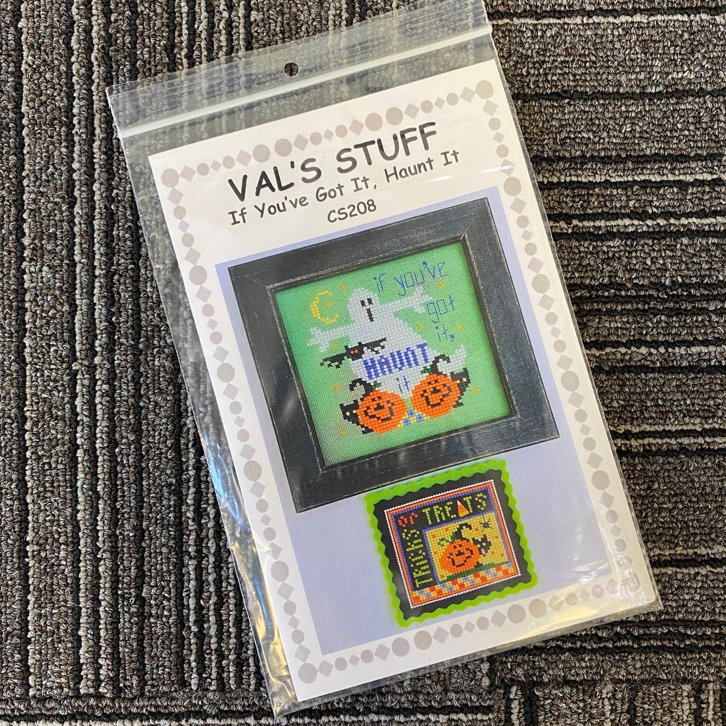 Cross Stitch Kits - Val's Stuff - If You've Got It, Haunt It