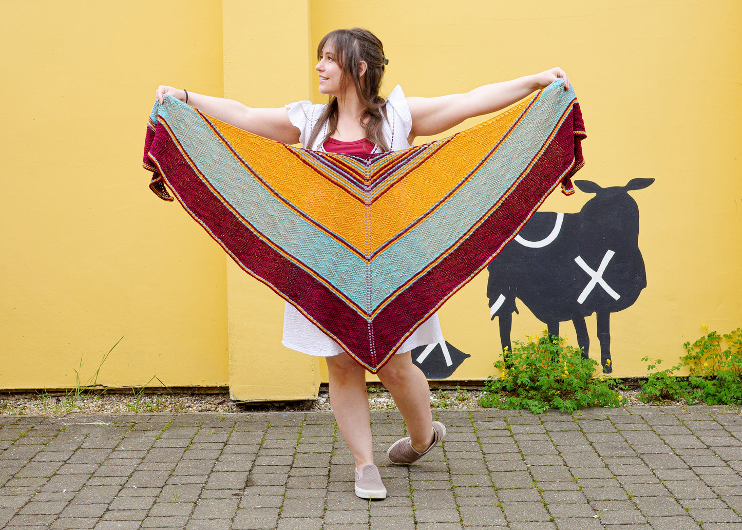 Ravin Sekai Designs - Winding Ways Shawll - Knitting Pattern