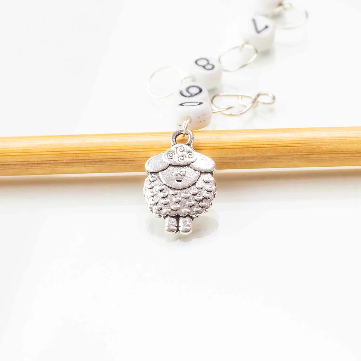 Twice Sheared Sheep - Snag Free Row Counter with Sheep Charm