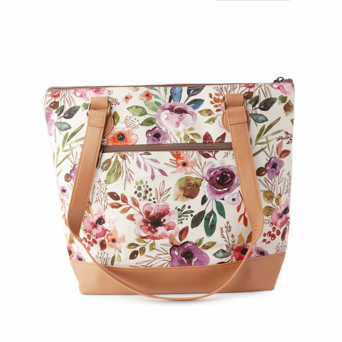 Twice Sheared Sheep - Large Trini Bag - Spring Floral