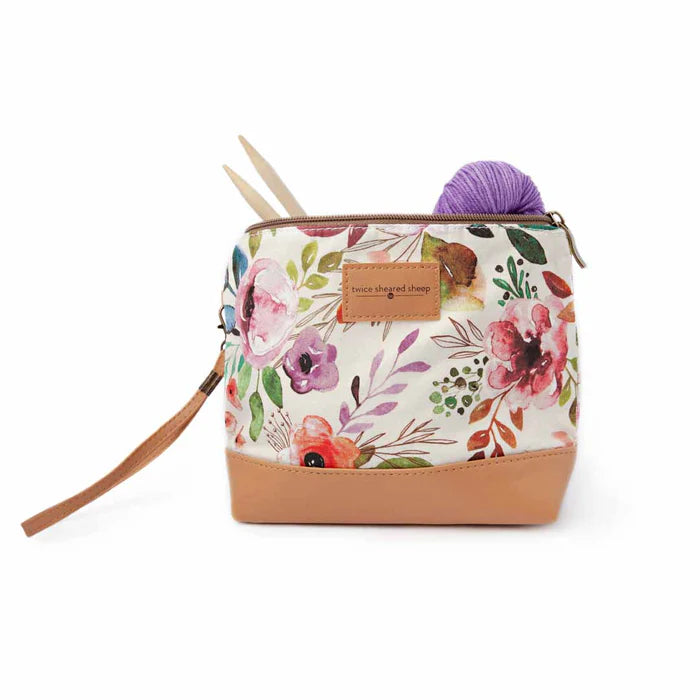 Twice Sheared Sheep - Mini Trini Bag - Spring Floral