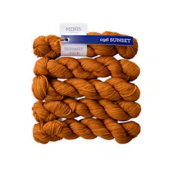 Malabrigo Ultimate Sock Minis - 75% Superwash Merino/25% Nylon - Sunset - 096