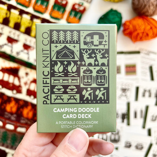 Pacific Knit Co - Camping Doodle Card deck