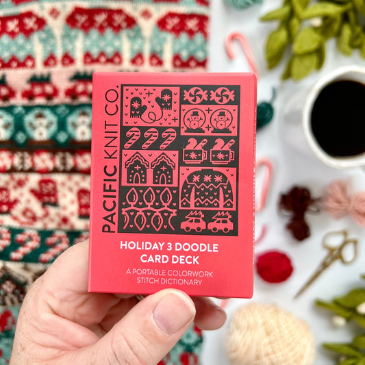 Pacific Knit Co - Holiday 3 Doodle Card Deck