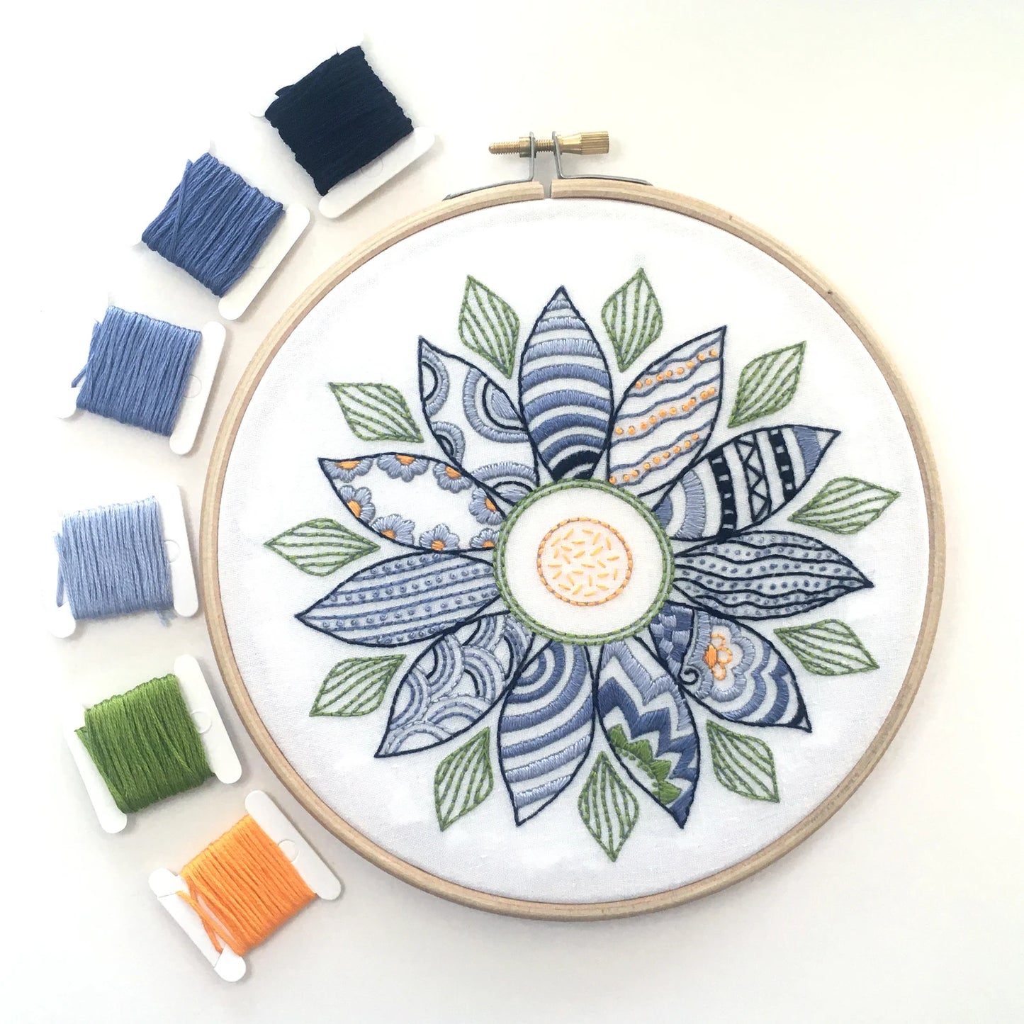 Embroidery - Cinnamon Stitching - Beautiful Flower - CSPP042