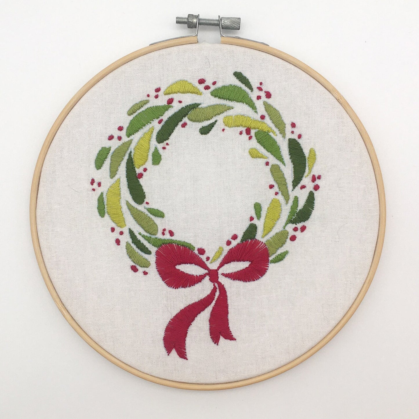 Embroidery - Cinnamon Stitching - Christmas Wreath - CSPP003