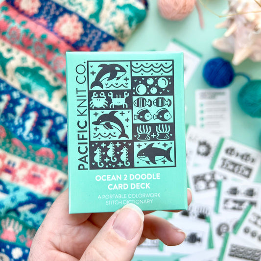 Pacific Knit Co - Ocean Doodle Card deck